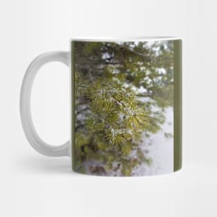 Pine and Snow Mug